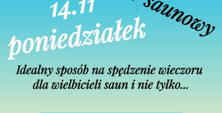 WIECZÓR SAUNOWY